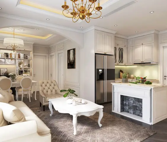 Kinh Nghiệm Thiết Kế Nội Thất Căn Hộ Chung Cư 2 Phòng Ngủ