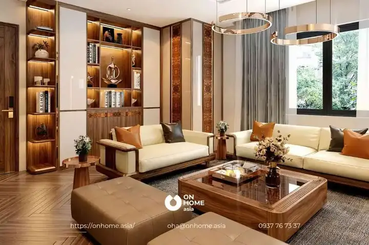 Mẫu 14: Nội Thất Phòng Khách Căn Hộ Chung Cư Sang Trọng.