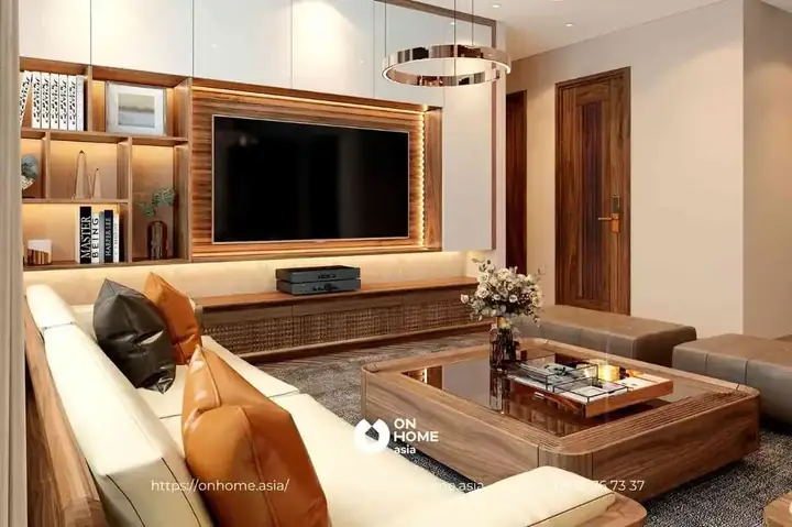 Mẫu 14: Nội Thất Phòng Khách Căn Hộ Chung Cư Sang Trọng.