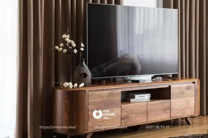 Kệ Tivi Gỗ Óc Chó.