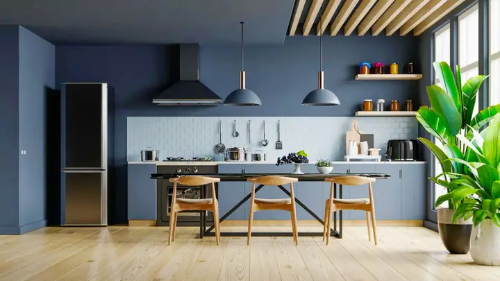 Cách Phối Màu Sàn Gỗ Tương Phản Với Nội Thất