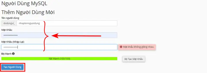 Bước 3: Thiết Lập Cho Cơ Sở Dữ Liệu Database Bước 3: Thiết Lập Cho Cơ Sở Dữ Liệu Database