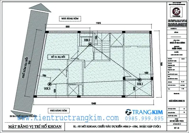Mặt Bằng Thiết Kế Nhà Ở Kết Hợp Cho Tây Thuê