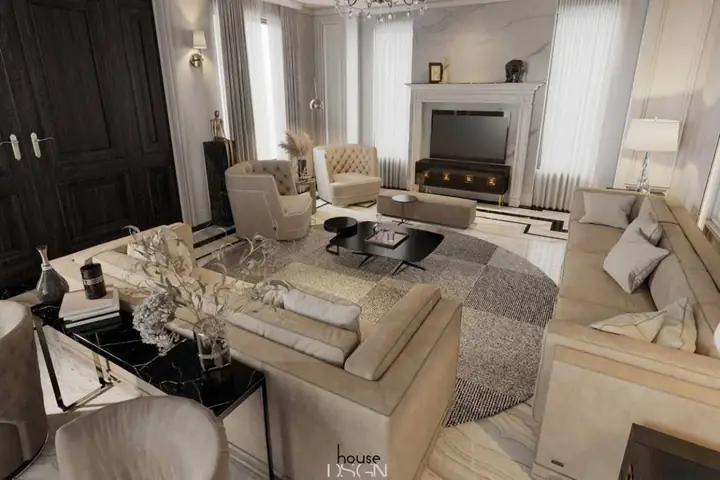 Phong Cách Thiết Kế Nội Thất Luxury