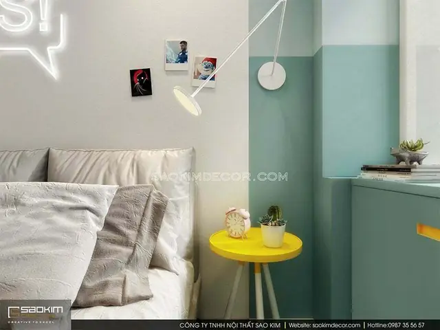 Các Chi Tiết Trang Trí Trong Thiết Kế Nội Thất Chung Cư Giá Rẻ 25m2