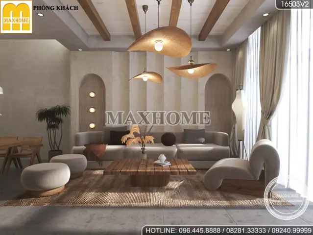 Chiêm Ngưỡng Mẫu Nhà Hiện Đại Thiết Kế Nội Thất Độc Đáo | Mh01178