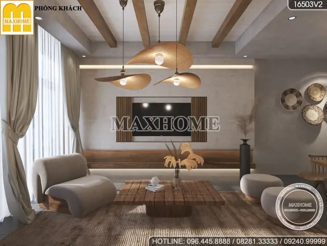 Chiêm Ngưỡng Mẫu Nhà Hiện Đại Thiết Kế Nội Thất Độc Đáo | Mh01178