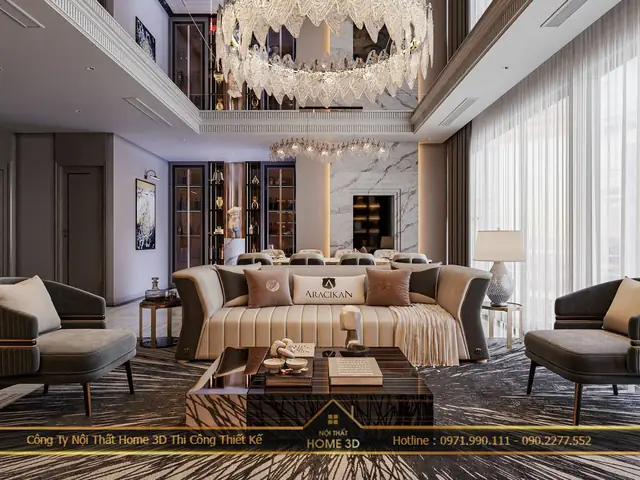 Mẫu Thiết Kế Nội Thất Hiện Đại 115m2