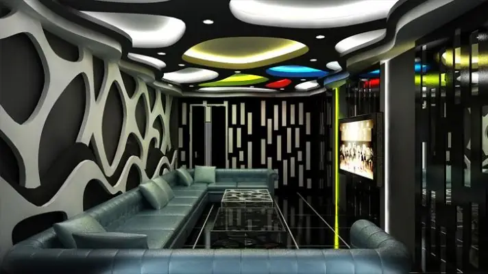 Mẫu Thiết Kế Nội Thất Phòng Karaoke Hiện Đại Phong Cách Quán Bar