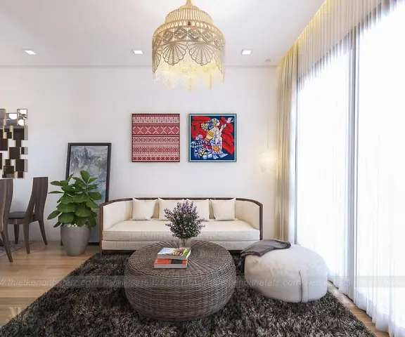 Thiết Kế Phòng Khách Đơn Giản