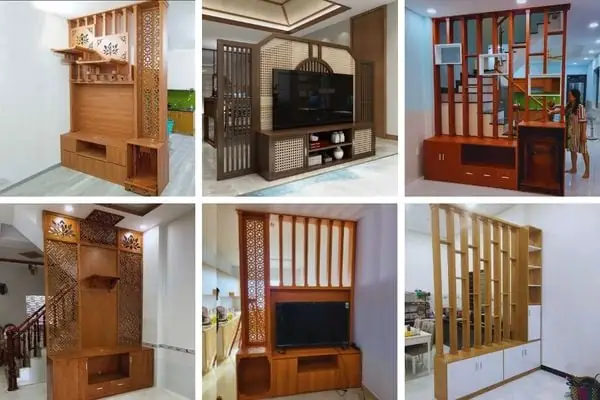 Tổng Hợp 15+ Mẫu Tủ Kệ Ngăn Phòng Đẹp, Hiện Đại Nhất