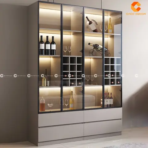 Các Chất Liệu Phổ Biến Được Dùng Chế Tác Tủ Rượu Các Chất Liệu Phổ Biến Được Dùng Chế Tác Tủ Rượu