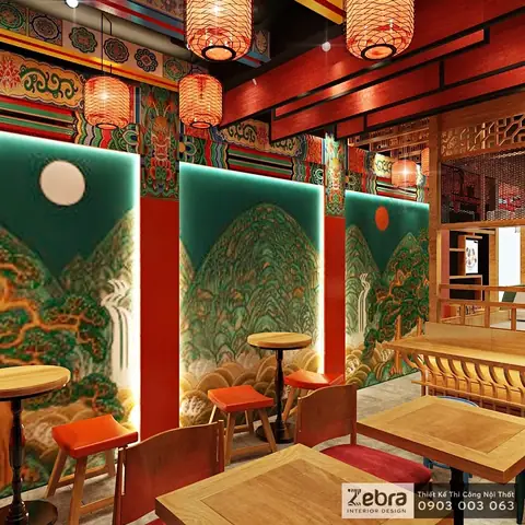 Màu Đỏ Cho Phòng Ăn Truyền Thống Và Đương Đại