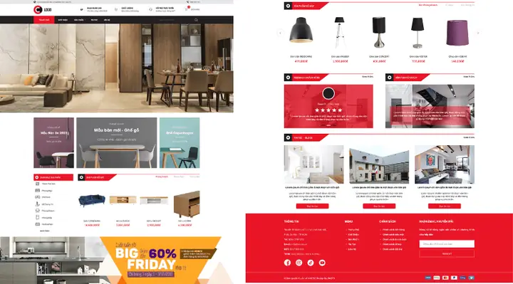 Chức Năng Tìm Kiếm Sản Phẩm Trên Web Nội Thất