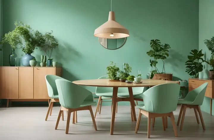 Màu Xanh Trong Thiết Kế Nội Thất
