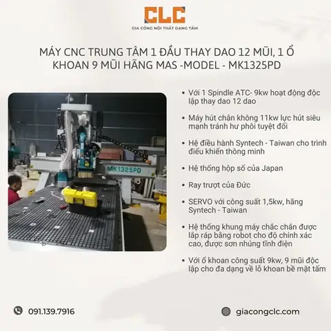 Các Dòng Máy Chế Biến Gỗ Tại Clc