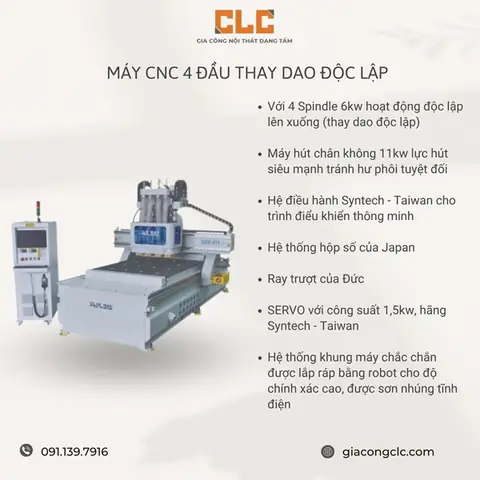 Các Dòng Máy Chế Biến Gỗ Tại Clc