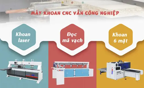 Máy Khoan Ngang Cnc Chuyền Sản Xuất Nội Thất Ván Công Nghiệp | Quốc Duy