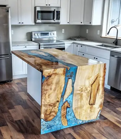 [mẹo] Tự Thiết Kế Nội Thất Gỗ Cùng Keo Epoxy