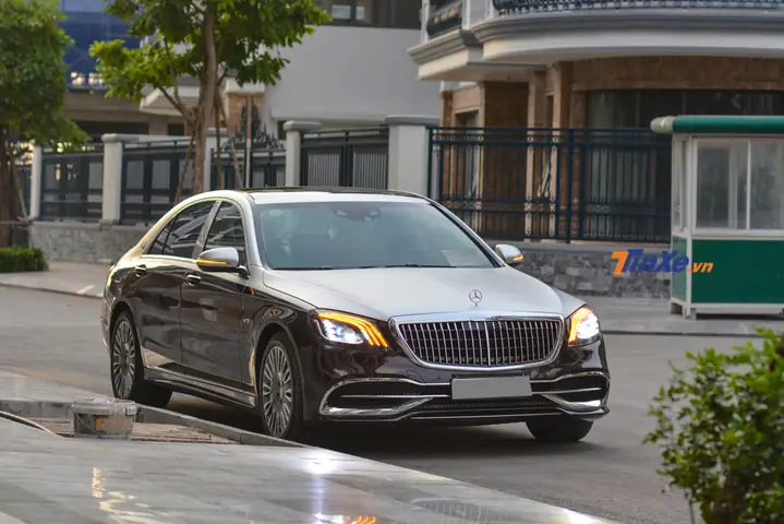 Ngoại Hình Mới Hoàn Toàn Của Mercedes-benz S500 Đời 2013 Sau Khi Được Chủ Nhân Chi Gần Nửa Tỷ Đồng Để Độ Lên Body Kit Mercedes-maybach 2019