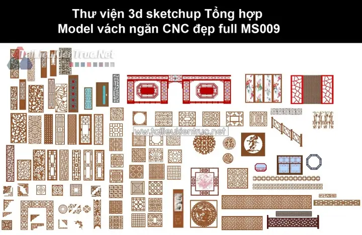 Lựa Chọn Và Sử Dụng Model Nội Thất Sketchup Vách Ngăn Văn Phòng Hiệu Quả