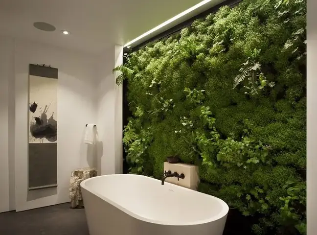 Mẫu Nhà Tắm Đẹp, Trang Trí Phòng Tắm Đẹp Với Cây Xanh