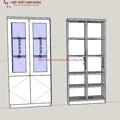 Tủ Hồ Sơ 2 Cánh Và 4 Cánh