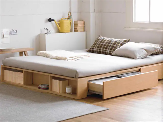Giường Ngủ Thông Minh Kết Hợp Ghế Sofa Và Tủ Đồ