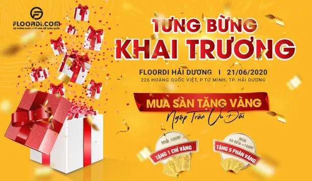 [hải Dương] “mua Sàn Tặng Vàng – Ngập Tràn Ưu Đãi”