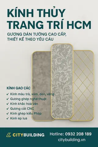 Kính Thủy Trang Trí