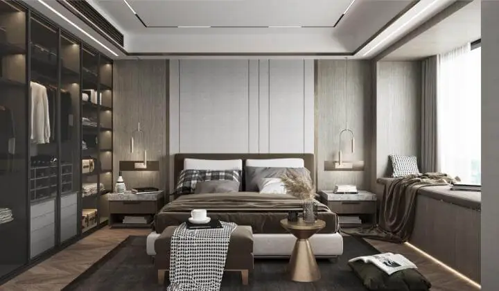 Mẫu Thiết Kế Nội Thất Phòng Ngủ Người Lớn Tuổi Đẹp Và Sang