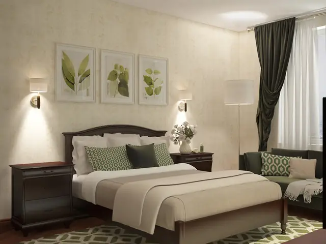 Mẫu Thiết Kế Nội Thất Phòng Ngủ Người Lớn Tuổi Đẹp Và Sang