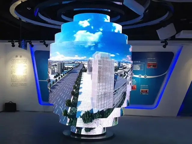 Ip45 Mã N Hã¬nh Led Cã³ Thá» Uá»n Cong Thá»±c Táº¿, Multi-scene Led Video Wall Linh Hoáº¡t