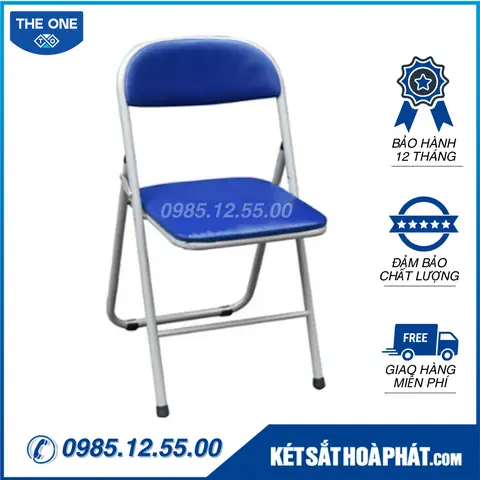 Thông Số Kỹ Thuật:ghế Gấp Hòa Phát G03 Khung Thép Bọc Da Pvc