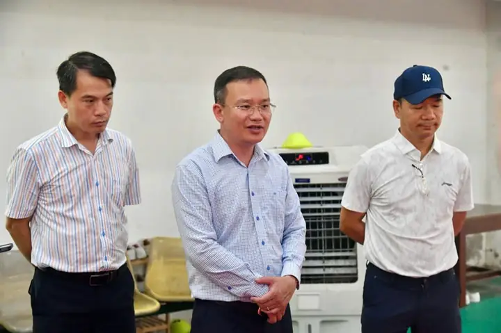 Phó Cục Trưởng Nguyễn Hồng Minh Thăm Và Kiểm Tra Cơ Sở Phục Vụ Tập Huấn Các Đội Tuyển Thể Thao Tại Trung Tâm Đào Tạo Vđv Cấp Cao Quốc Gia