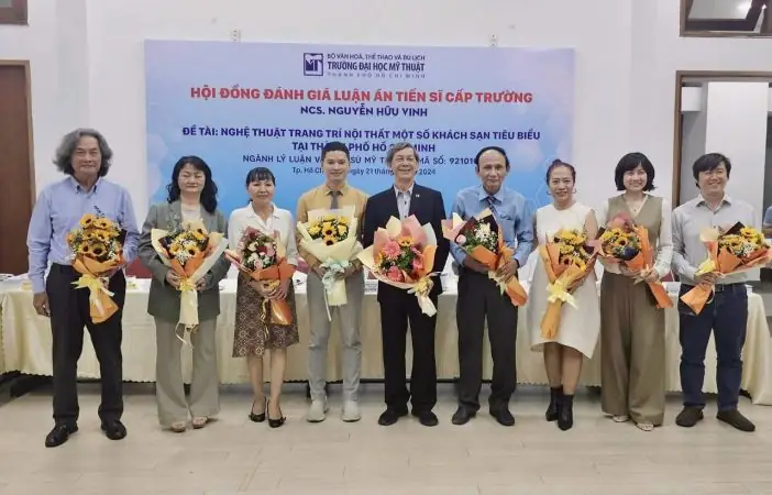 Lễ Bảo Vệ Tiến Sĩ Cấp Trường Của Nghiên Cứu Sinh Nguyễn Hữu Vinh