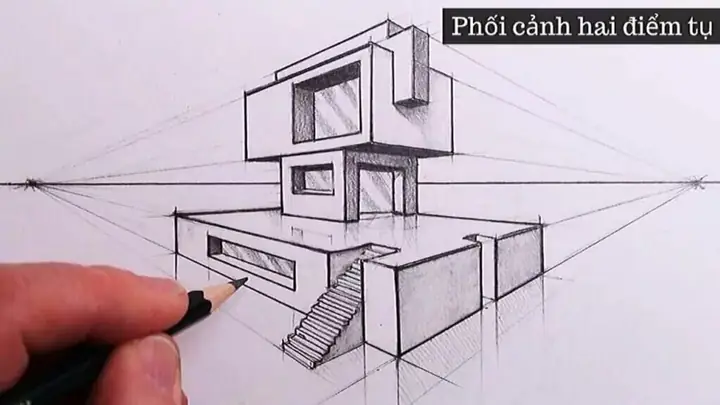 Phối Cảnh Hai Điểm Tụ