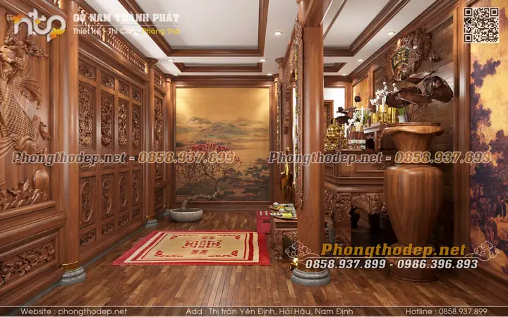 Nhà Gỗ 5 Gian Và Nội Thất