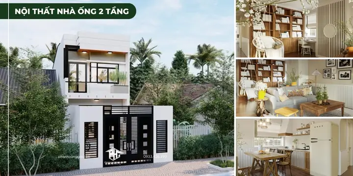 Nội Thất Nhà Ống 2 Tầng