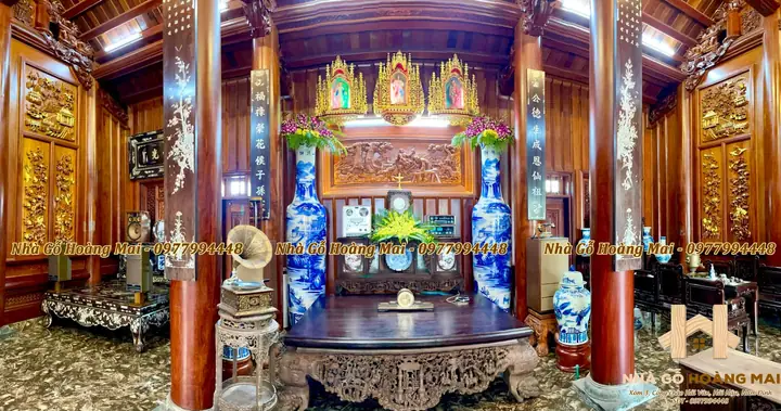 Phối Đồ Nội Thất Cổ Truyền Cho Nhà Gỗ – Bí Quyết Từ Nhà Gỗ Hoàng Mai – Phần 1 Phối Đồ Nội Thất Cổ Truyền Cho Nhà Gỗ – Bí Quyết Từ Nhà Gỗ Hoàng Mai – Phần 1