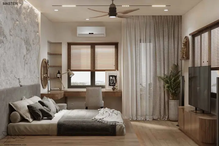 Chi Tiết Không Gian Thiết Kế Nội Thất Nhà Phố Bàn Cờ Với Phong Cách Hiện Đại