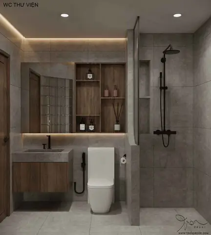 Chi Tiết Không Gian Thiết Kế Nội Thất Nhà Phố Bàn Cờ Với Phong Cách Hiện Đại