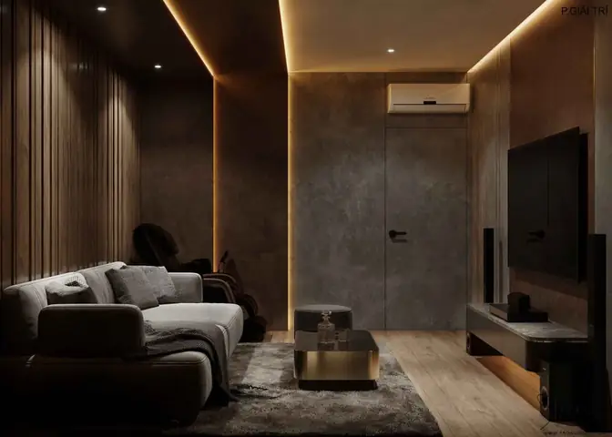 Chi Tiết Không Gian Thiết Kế Nội Thất Nhà Phố Bàn Cờ Với Phong Cách Hiện Đại