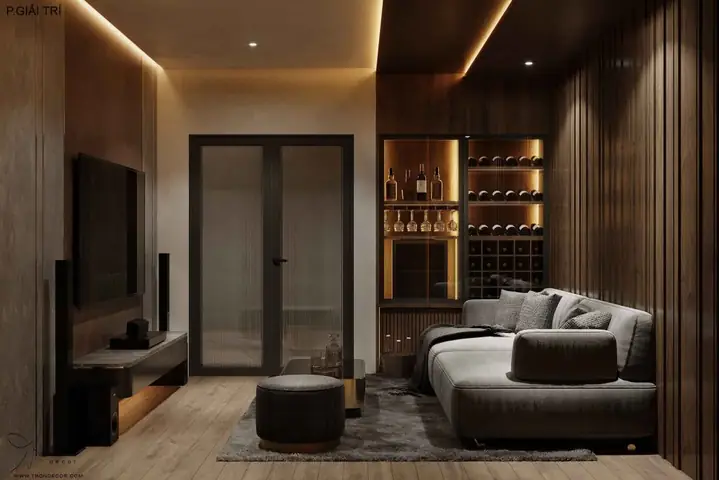 Chi Tiết Không Gian Thiết Kế Nội Thất Nhà Phố Bàn Cờ Với Phong Cách Hiện Đại