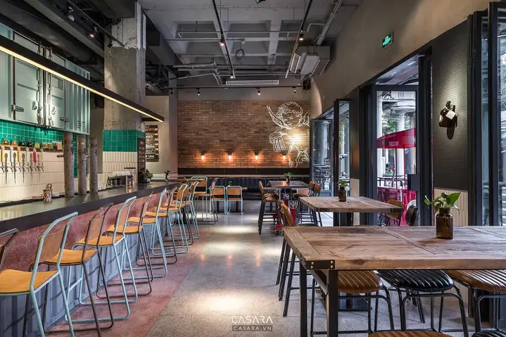 Thi Công Nội Thất Nhà Hàng, Quán Cafe