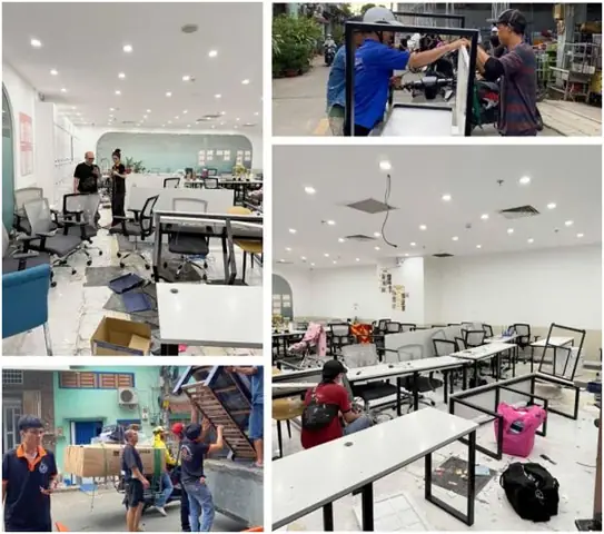 Nhà Thu Mua Nội Thất Văn Phòng Cũ Chuyên Nghiếp