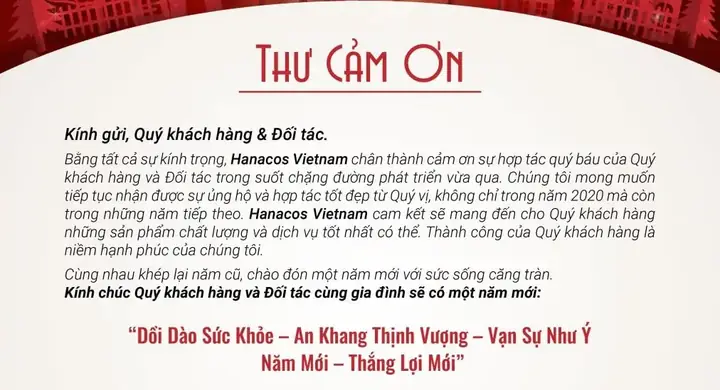 Bài Viết Bán Hàng Tết Dạng Thư Cảm Ơn Bài Viết Bán Hàng Tết Dạng Thư Cảm Ơn