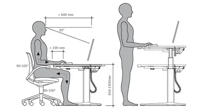 Một Vài Thông Số Nhân Trắc Học Trong Thiết Kế Nội Thất