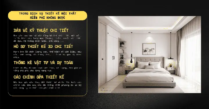 Những Gì Thường Không Được Bao Gồm Trong Dịch Vụ Thiết Kế Nội Thất Đà Nẵng Miễn Phí