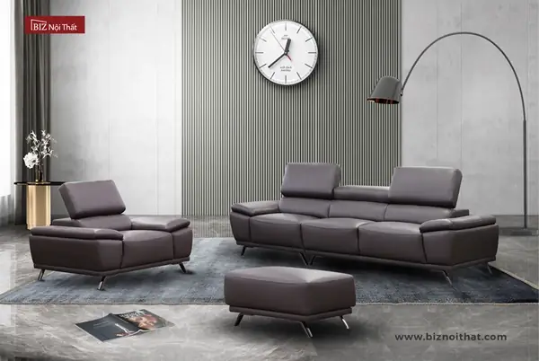 Bá» Gháº¿ Sofa Väng Da Bã² Malaysia S2191